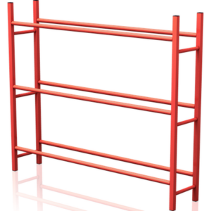 Etagère porte ballons de gym 3 étages 2090 x 400 x 1750 mm
