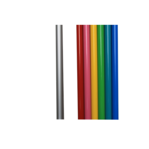 Tube aluminium couleur pour cage et passerelle