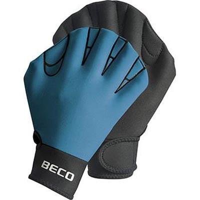 Gants palmés aquagym en néoprène fermés Beco