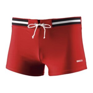 Boxer de bain à élastique rayé