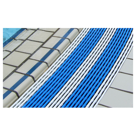Caillebotis pour goulotte de piscine