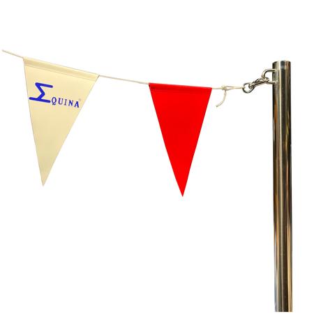 Potence virage dos piscine inox 316L pour fanions de natation