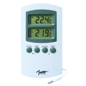 Thermomètre à sonde – Température mini -50°C – Température max +70°C