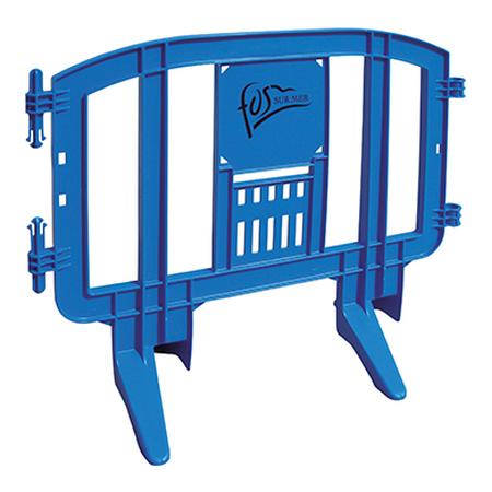 Barrière plastique empilable et emboitable – 1m25