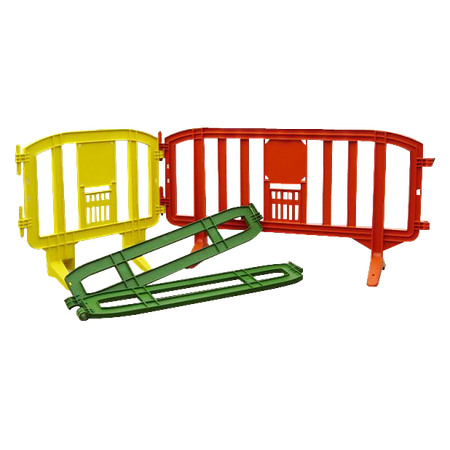 Barrière plastique empilable et emboitable – 2m00