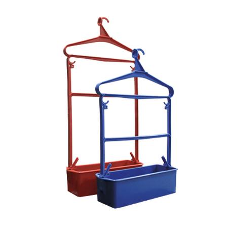 Porte habits pour piscine publique