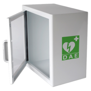 Armoire métal pour défibrillateur 360 x 360 x 200 mm