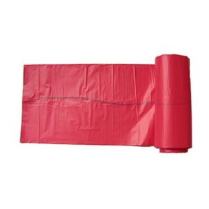 Sac à déchets rouge 30 litres – Rouleau de 25 pièces