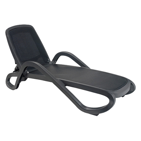 Bain de soleil Alfa avec accoudoirs