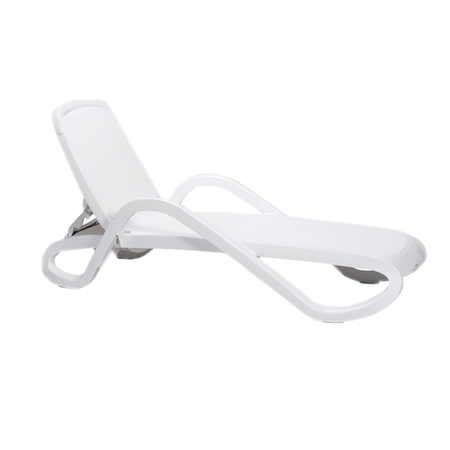 Bain de soleil Alfa avec accoudoirs