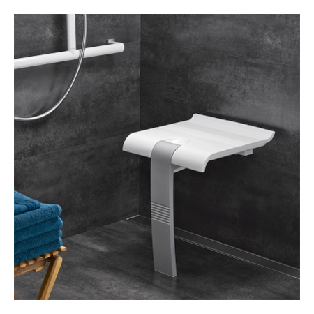 Siège de douche design