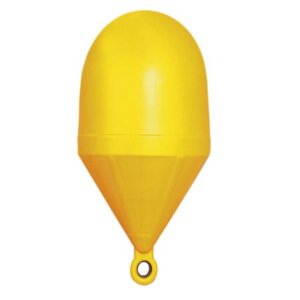 Bouée de balisage sphérique pleine – Jaune