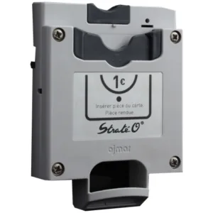 Boîtier de serrure Ojmar 1€ sans canon (laiton)
