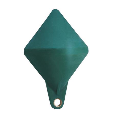 Bouée de balisage conique pleine – Verte