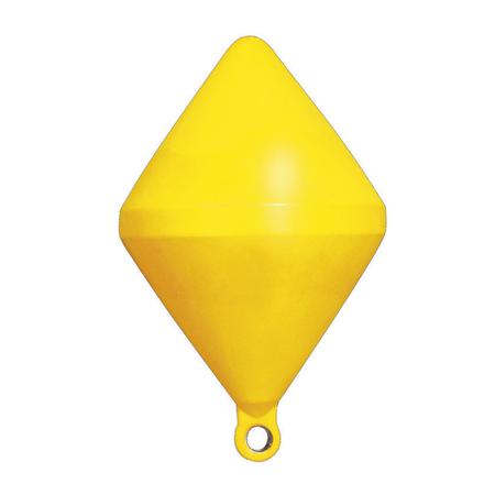 Bouée de balisage conique pleine – Jaune