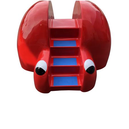 Toboggan polyester Tobo Cocci – 150 x 183 x 85 cm – 3 marches