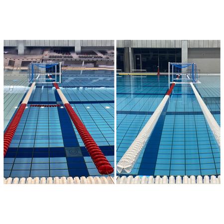 Ligne de champ de jeu water polo