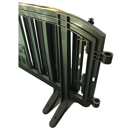 Barrière plastique empilable et emboitable – 2m00