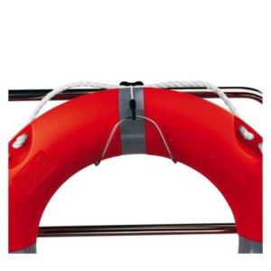 Support vertical en Inox pour bouée couronne