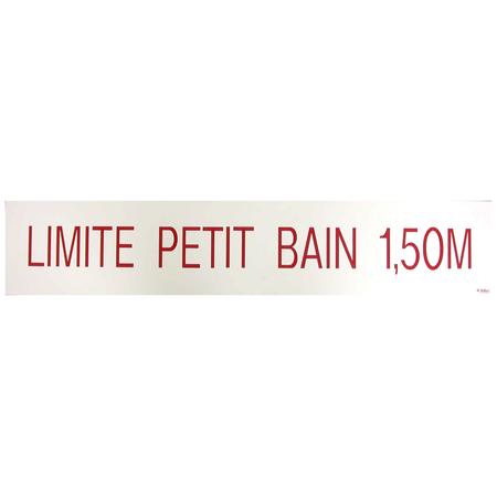 Panneau signalétique 1000x200mm