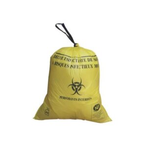 Sac dasri jaune 50 litres – Rouleau de 25 pièces