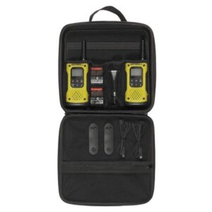 Paire de talkies walkies Motorola T92 Etanches IP67 avec mallette