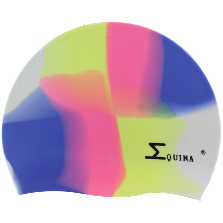 Bonnet de bain silicone Equina multicolore