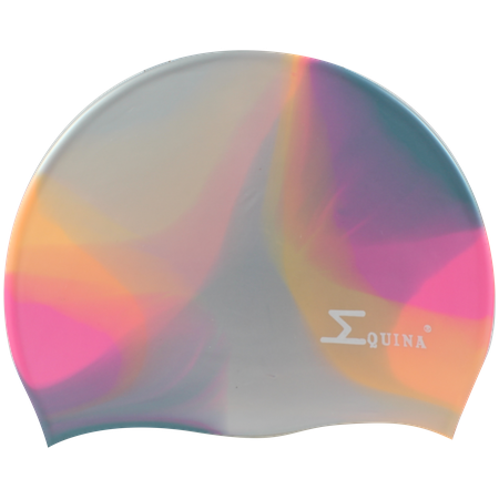 Bonnet de bain silicone Equina multicolore