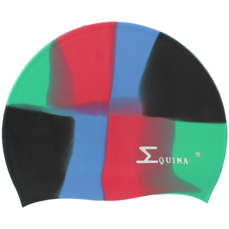 Bonnet de bain silicone Equina multicolore