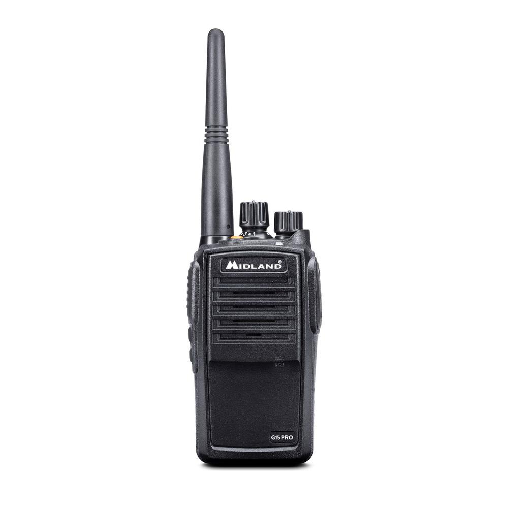 Talkie-walkie Midland G15 Pro avec base de recharge – IP67