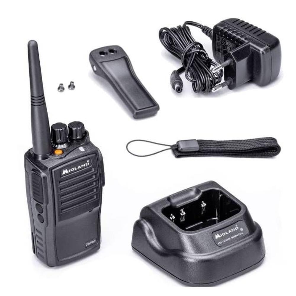 Talkie-walkie Midland G15 Pro avec base de recharge – IP67