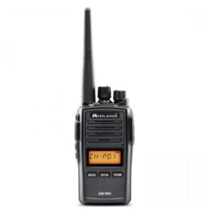 Talkie-walkie Midland G18 Pro avec écran et base de recharge – IP67