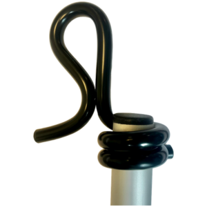 Crochet en plastique pour perche Ø30mm