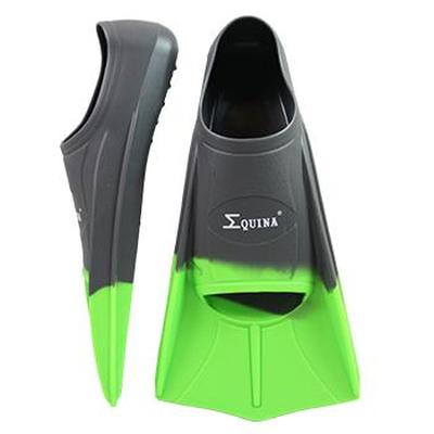 Palmes courtes Renew Equina silicone recyclé - Gris/Vert 35/36