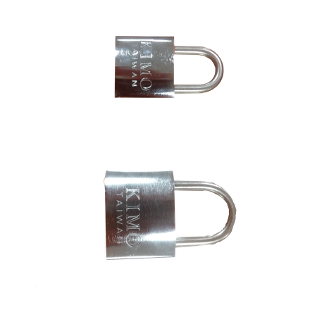 Cadenas laiton chromé - Anse inox 17 mm- Master Lock