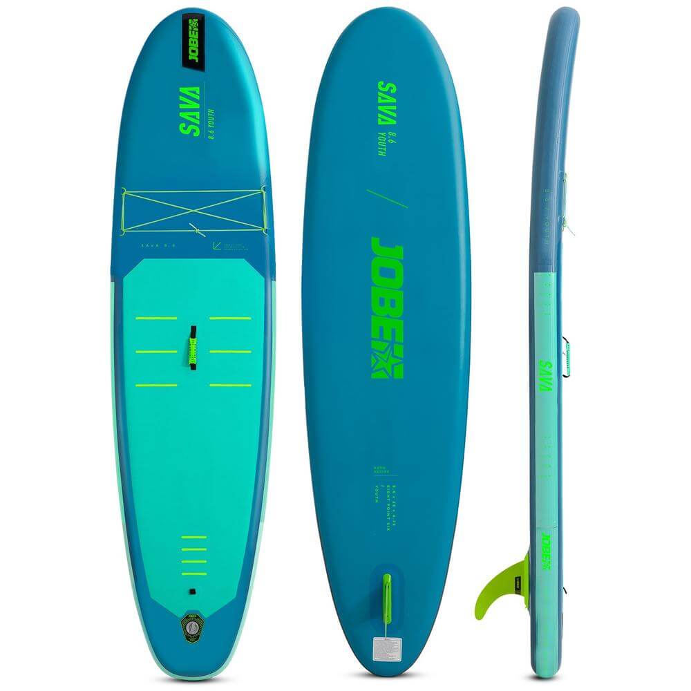 Paddle SUP gonflable Jobe Sava 8.6 avec sac, pagaie et gonfleur