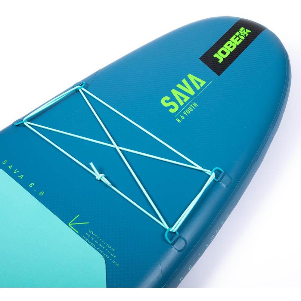 Paddle SUP gonflable Jobe Sava 8.6 avec sac, pagaie et gonfleur