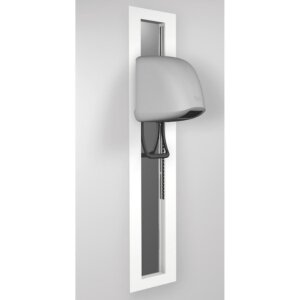 Sèche-cheveux REZ Beluga encastré et réglable avec miroir