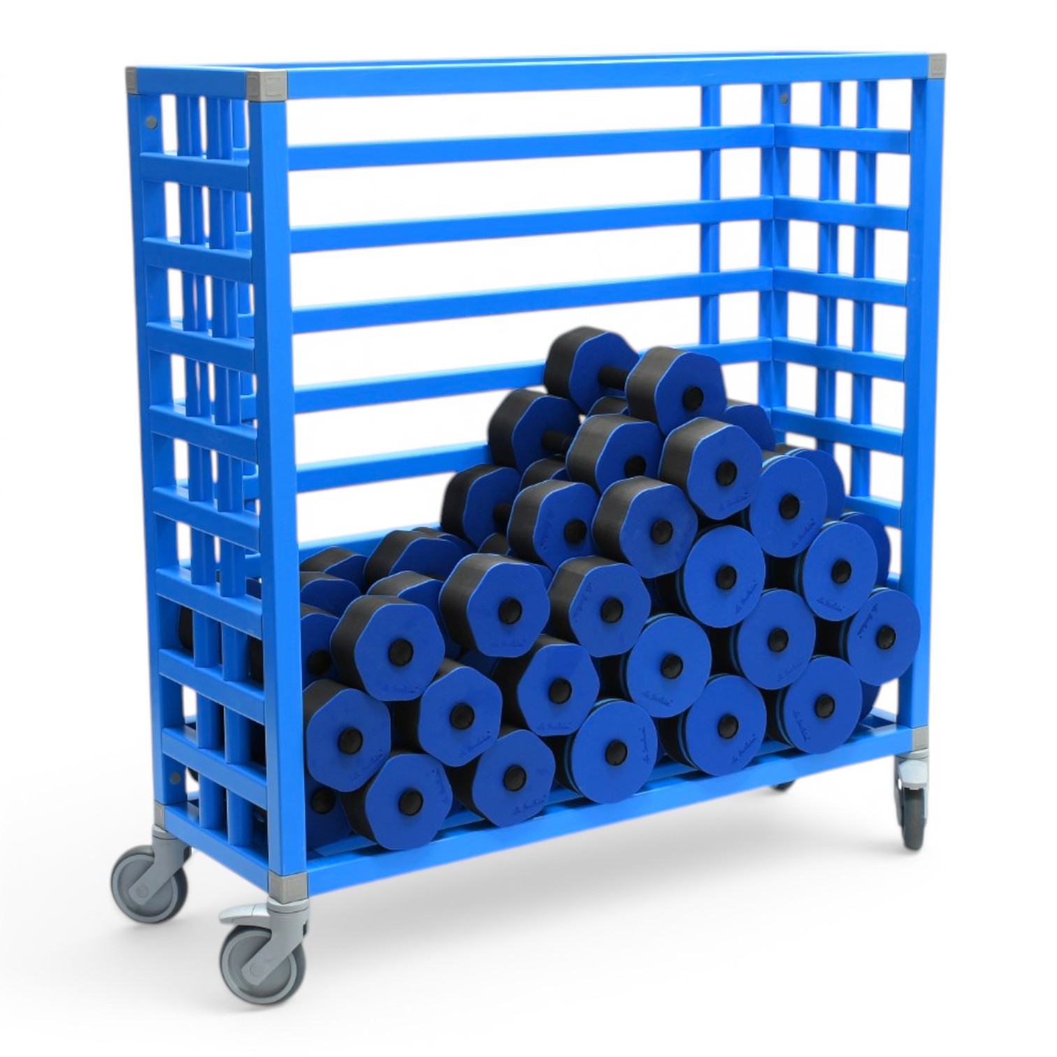 Chariot pour haltères d'aquagym