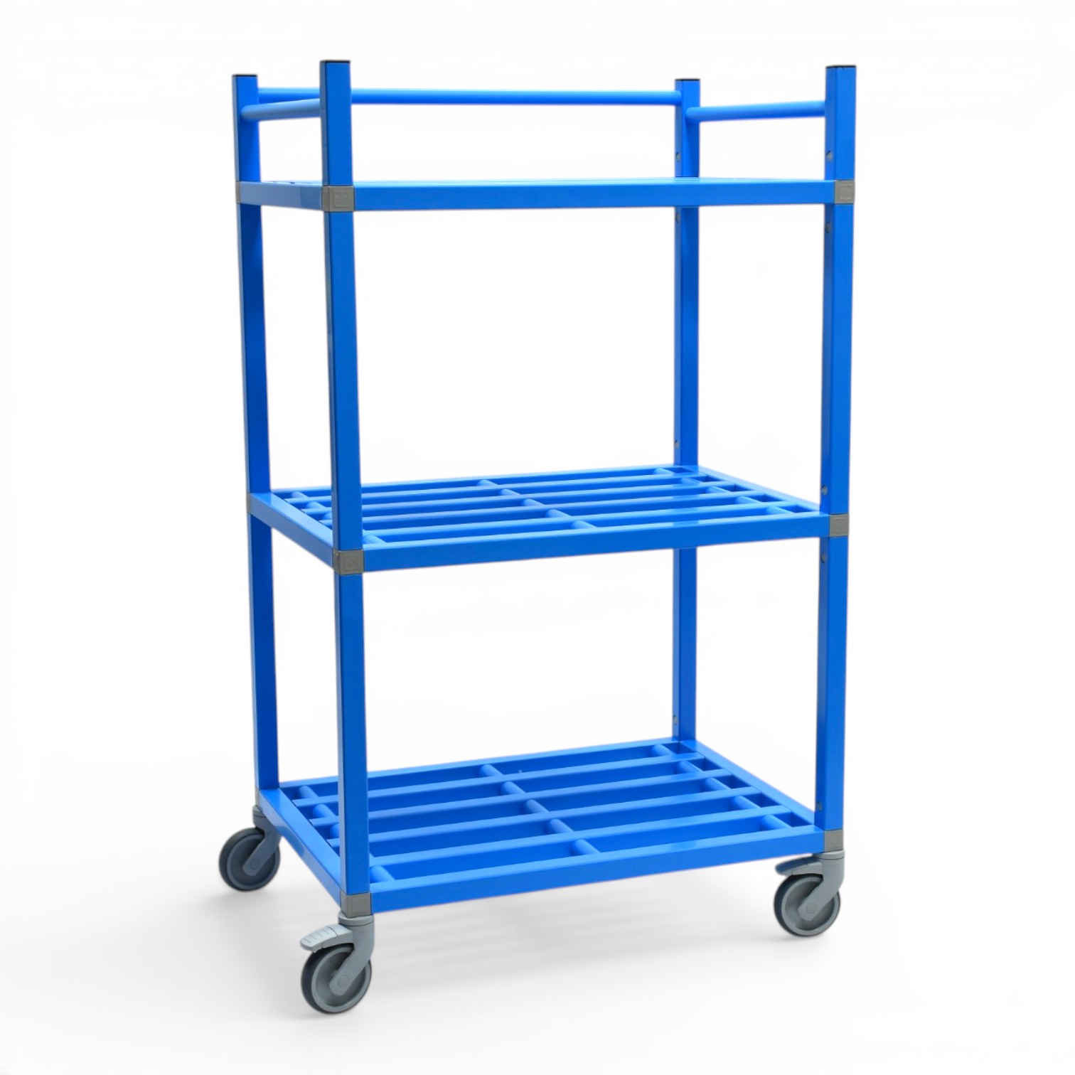 Chariot de rangement à bacs en PVC
