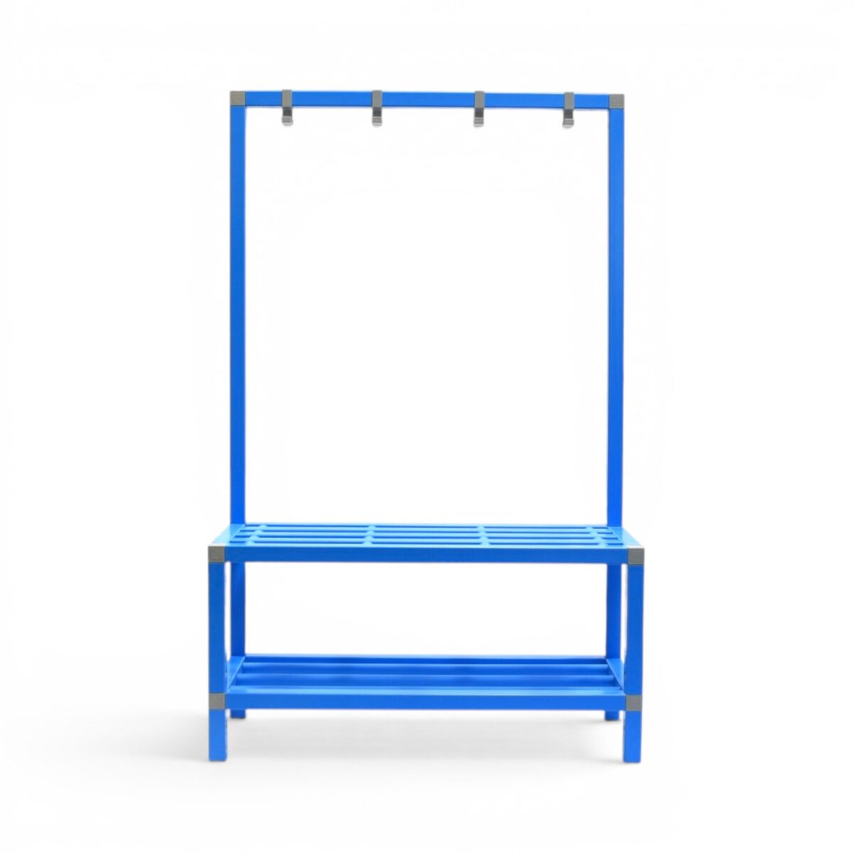 Banc vestiaire simple avec penderie et repose chaussures