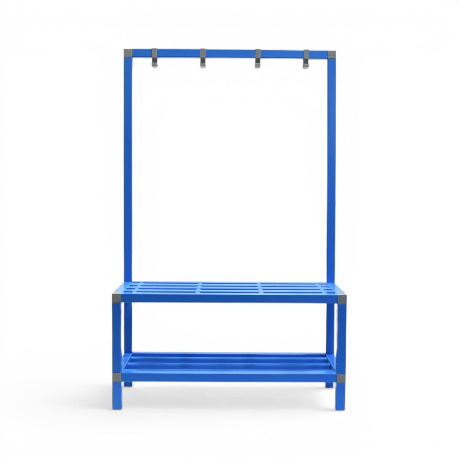 Banc vestiaire simple avec penderie et repose chaussures