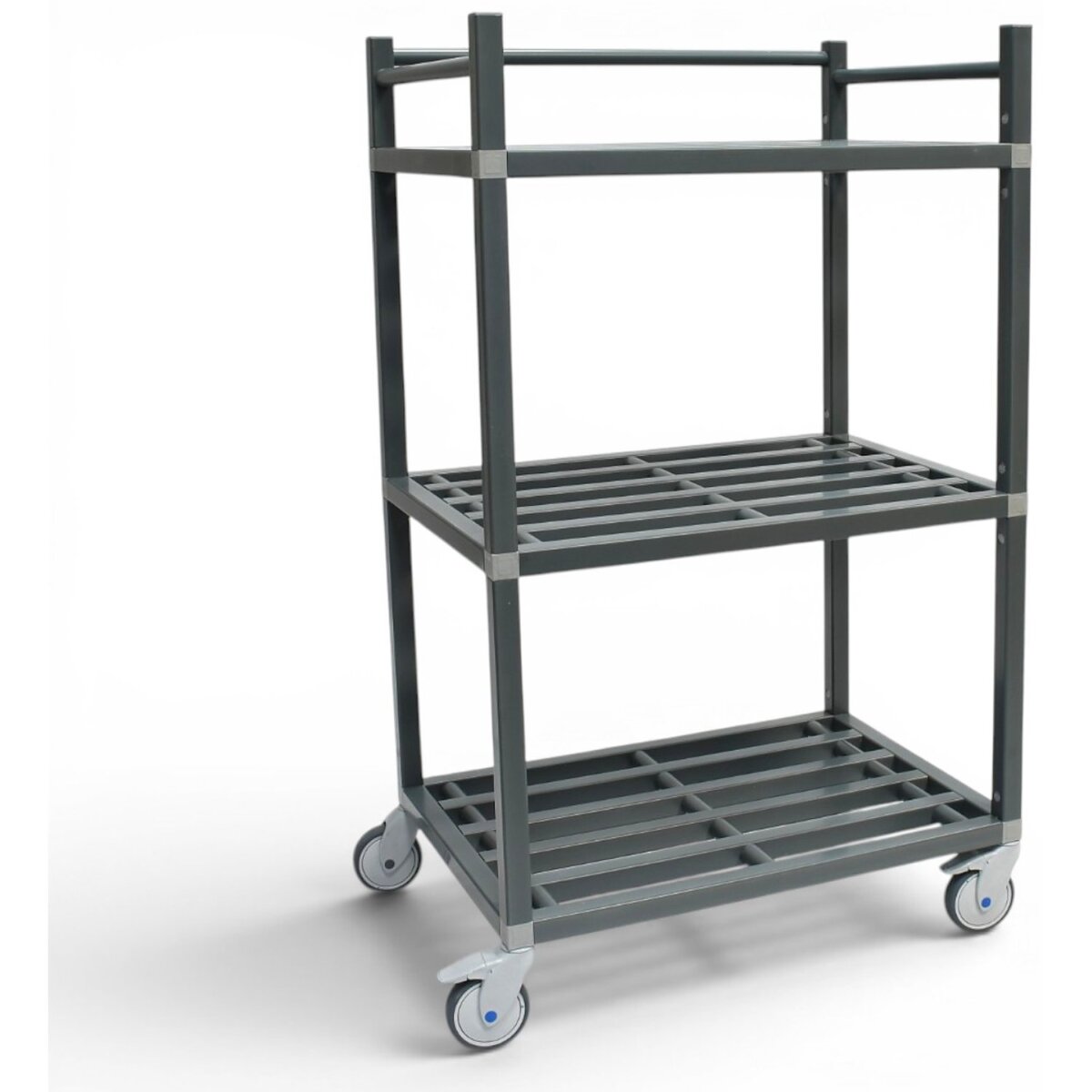 Chariot de rangement à bacs en PVC